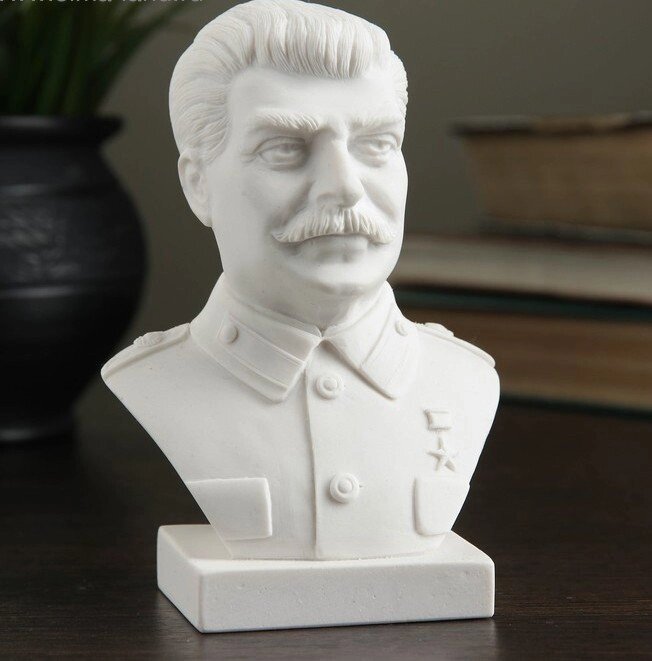 Бюст Сталина №1 12,5 см от компании Магазин сувениров и подарков "Особый Случай" в Челябинске - фото 1