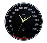 Часы настенные "Спидометр" от компании Магазин сувениров и подарков "Особый Случай" в Челябинске - фото 1