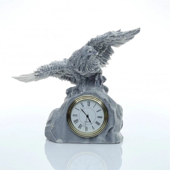 Часы "Орел на скале" от компании Магазин сувениров и подарков "Особый Случай" в Челябинске - фото 1
