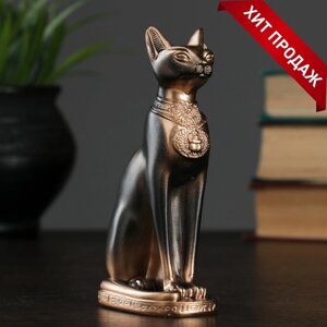 Фигура "Кошка египетская" 13 см бронза