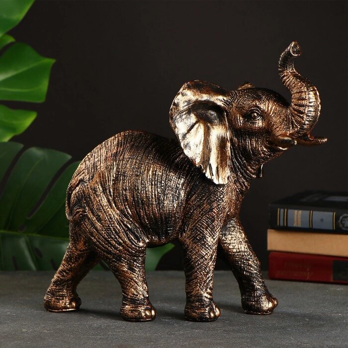 Фигура "Слон" бронза, 29*30*15см от компании Магазин сувениров и подарков "Особый Случай" в Челябинске - фото 1