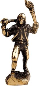 Фигурка Пираты "Джон Хокинс" латунь. Игрушка литая металлическая 54 мм (1:32)