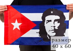 Флаг с Че Геварой 40х60 см