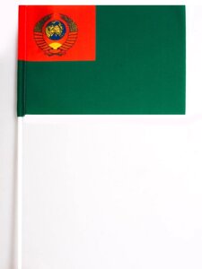 Флажок "Пограничные войска СССР" с присоской 15х23 см