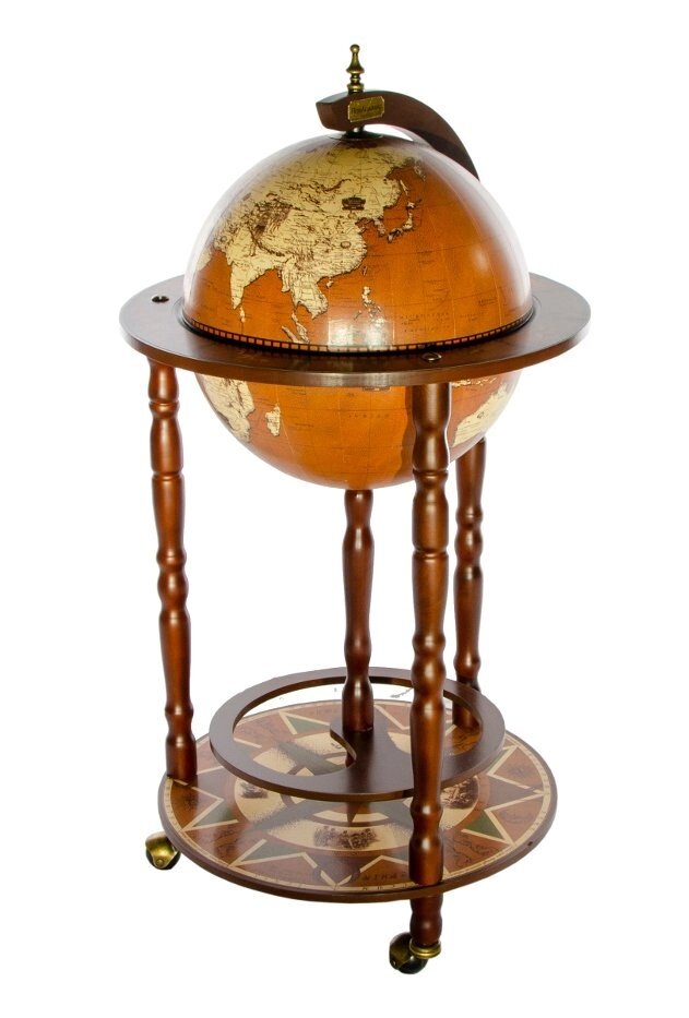 Глобус-бар напольный, сфера 33 см., Ptolemaeus от компании Магазин сувениров и подарков "Особый Случай" в Челябинске - фото 1