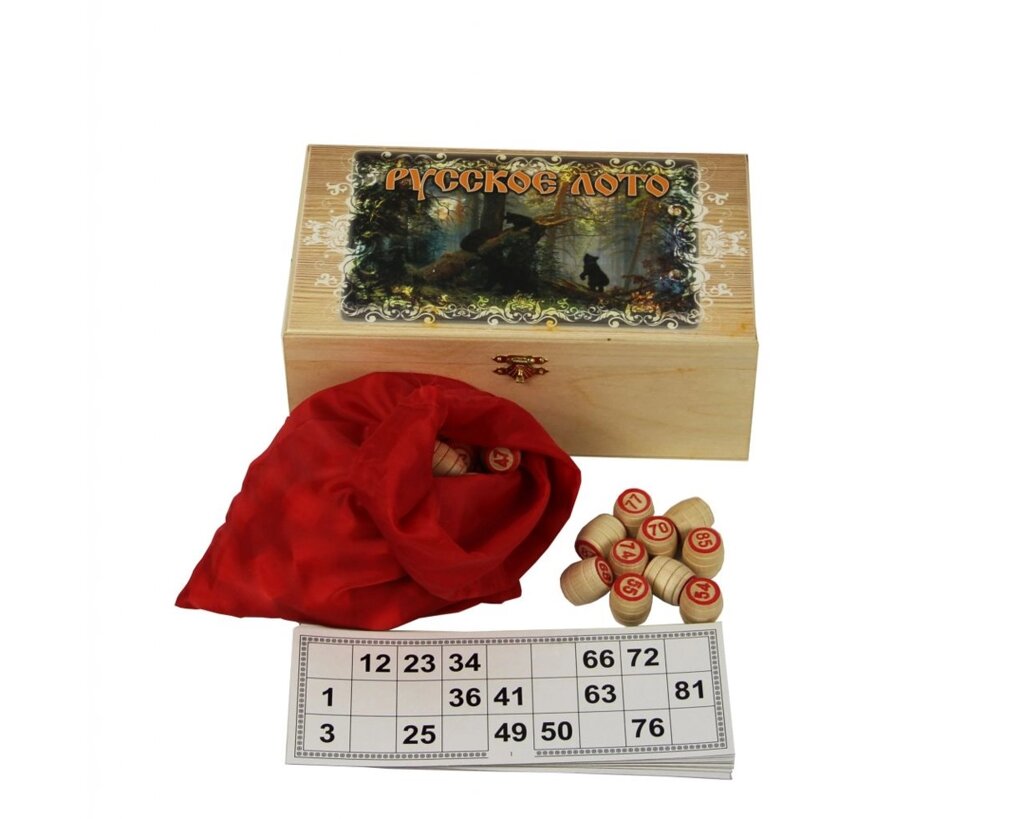 Игра Русское лото "Медведи" от компании Магазин сувениров и подарков "Особый Случай" в Челябинске - фото 1