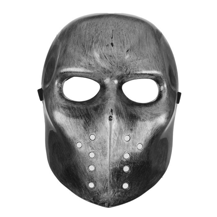Карнавальная маска «Страх», цвет серебряный от компании Магазин сувениров и подарков "Особый Случай" в Челябинске - фото 1