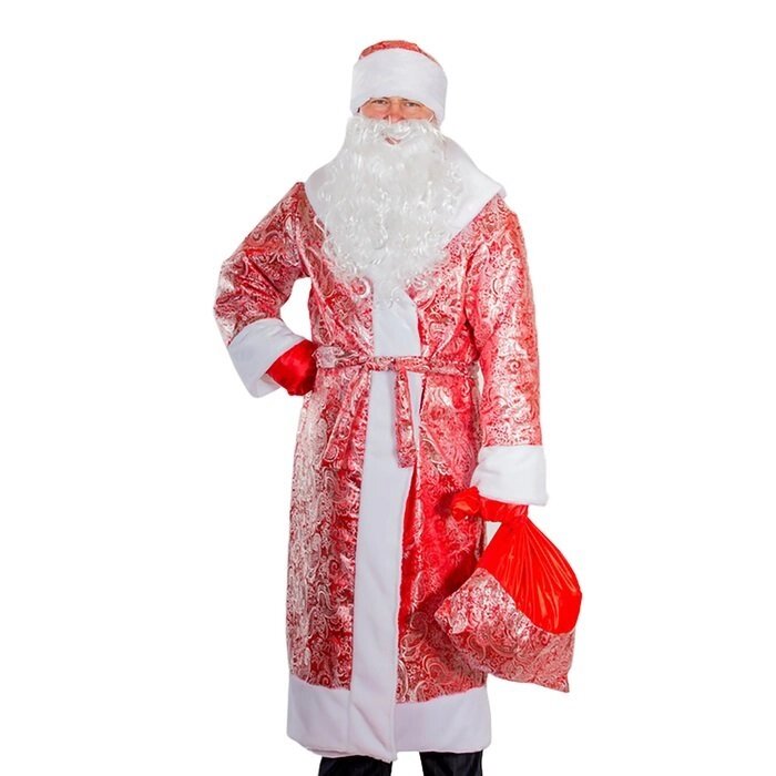 Карнавальный костюм "Дед Мороз", р-р 56 от компании Магазин сувениров и подарков "Особый Случай" в Челябинске - фото 1