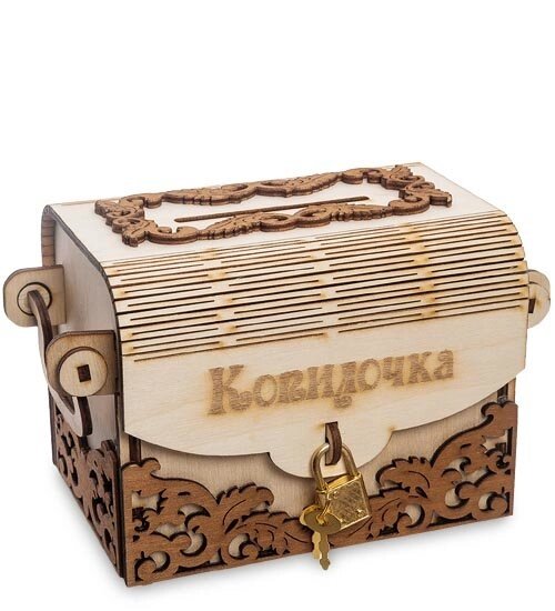 КФ-04 Сундук ''Копилка'' бол. от компании Магазин сувениров и подарков "Особый Случай" в Челябинске - фото 1