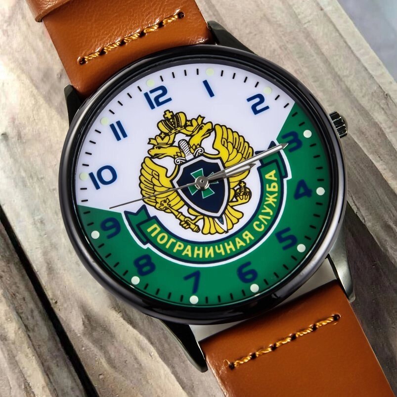 Командирские часы «Пограничная служба» от компании Магазин сувениров и подарков "Особый Случай" в Челябинске - фото 1