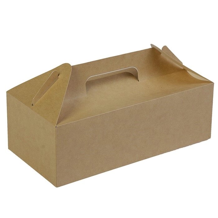Коробка с ручками, 28,8 х 14,2 х 9,8 см от компании Магазин сувениров и подарков "Особый Случай" в Челябинске - фото 1