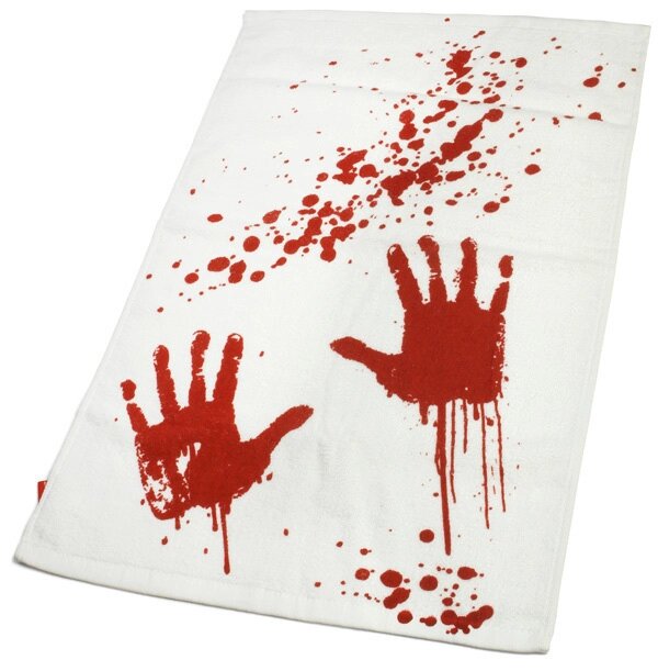 Кровавое полотенце от компании Магазин сувениров и подарков "Особый Случай" в Челябинске - фото 1