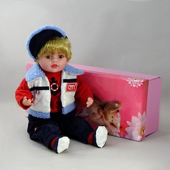 Кукла декоративная виниловая, H=22" (56 см.) от компании Магазин сувениров и подарков "Особый Случай" в Челябинске - фото 1
