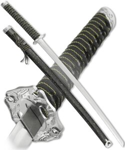 Меч самурайский. Ножны черный мрамор D-50022-KA