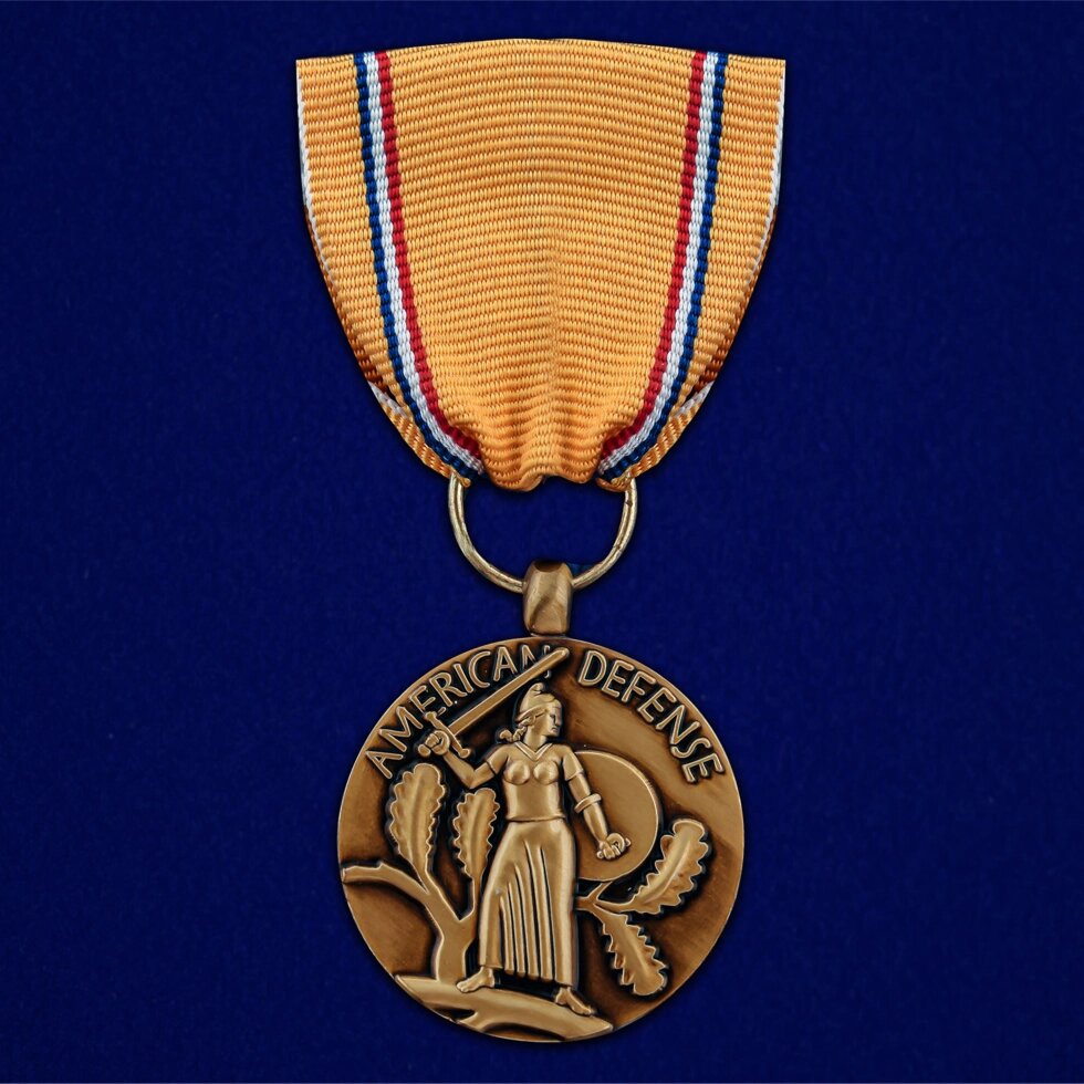 Медаль "За оборону Америки" от компании Магазин сувениров и подарков "Особый Случай" в Челябинске - фото 1