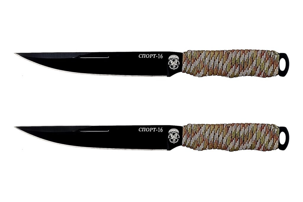 Набор метательных ножей 0821B-2 Спорт16 (2 шт.), Pirat от компании Магазин сувениров и подарков "Особый Случай" в Челябинске - фото 1