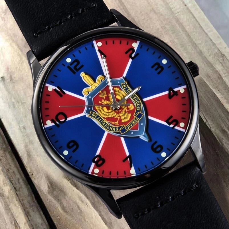 Наручные часы «ФСБ» от компании Магазин сувениров и подарков "Особый Случай" в Челябинске - фото 1