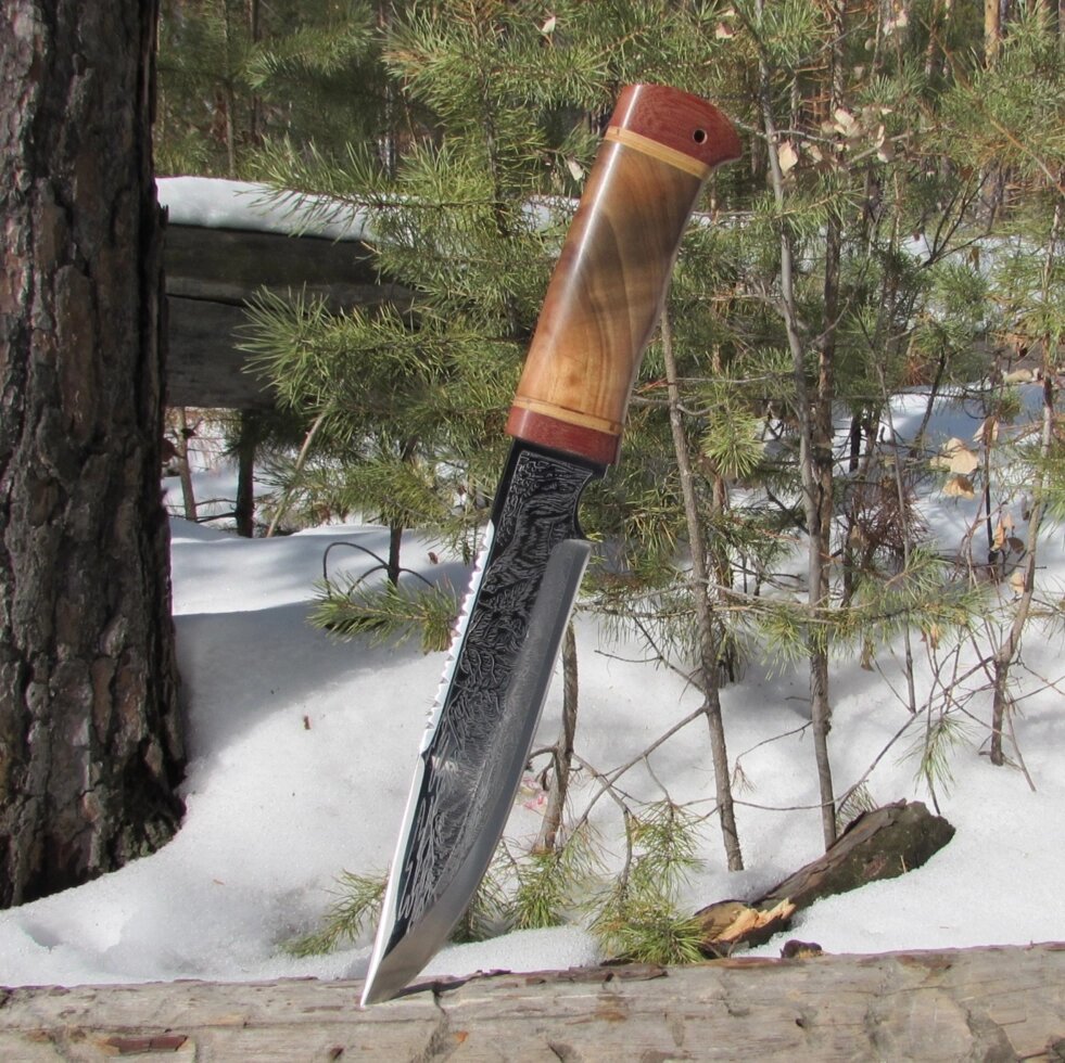 Нож туристический НС-05 (40Х10С2М) гравировка (Златоуст) от компании Магазин сувениров и подарков "Особый Случай" - фото 1