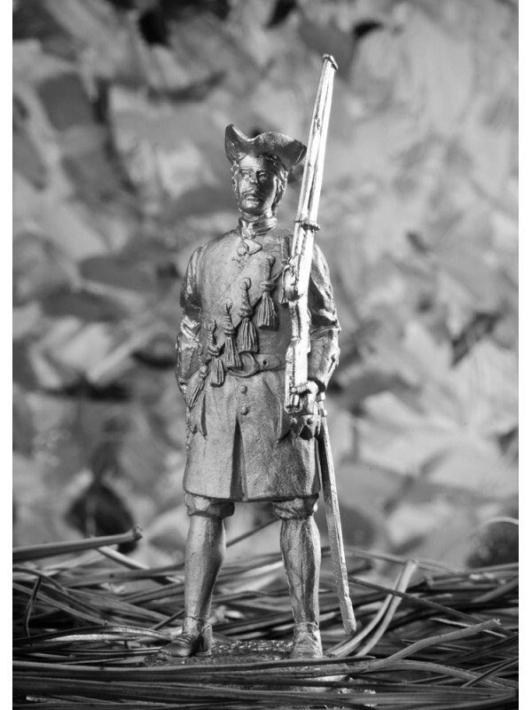 Оловянный солдатик Фузелер артиллерийского полка, 1706 г. от компании Магазин сувениров и подарков "Особый Случай" в Челябинске - фото 1
