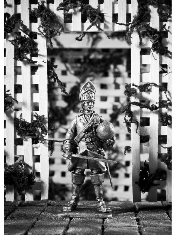 Оловянный солдатик Конный гренадер 1709 год (с арбузом) от компании Магазин сувениров и подарков "Особый Случай" в Челябинске - фото 1