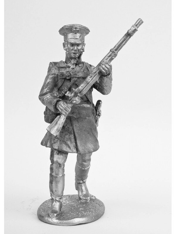 Оловянный солдатик Лифляндский стрелок, 1812 г. от компании Магазин сувениров и подарков "Особый Случай" в Челябинске - фото 1