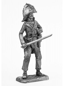 Оловянный солдатик Офицер пехотного полка "Граф и Принц" 1810 год. Княжество Хессен-Дармштадт.
