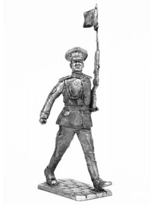 Оловянный солдатик Парад. Преображенец (голова направо)