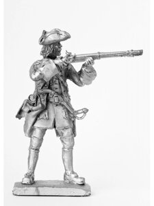 Оловянный солдатик Пикинер Смоленского пехотного полка, 1715 г.