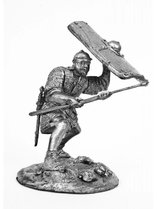 Оловянный солдатик Римский воин №5 от компании Магазин сувениров и подарков "Особый Случай" в Челябинске - фото 1