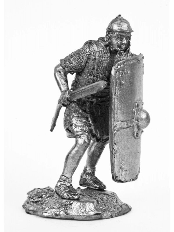 Оловянный солдатик Римский воин №7 от компании Магазин сувениров и подарков "Особый Случай" в Челябинске - фото 1