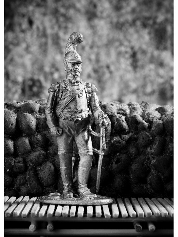Оловянный солдатик Рядовой карабинерного полка, 1812 г от компании Магазин сувениров и подарков "Особый Случай" в Челябинске - фото 1