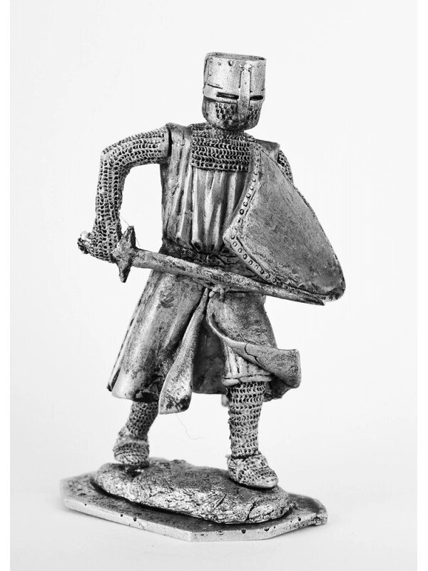 Оловянный солдатик Светский рыцарь 13 век от компании Магазин сувениров и подарков "Особый Случай" в Челябинске - фото 1