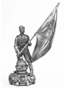 Оловянный солдатик Знамя Победы, 1945 г.