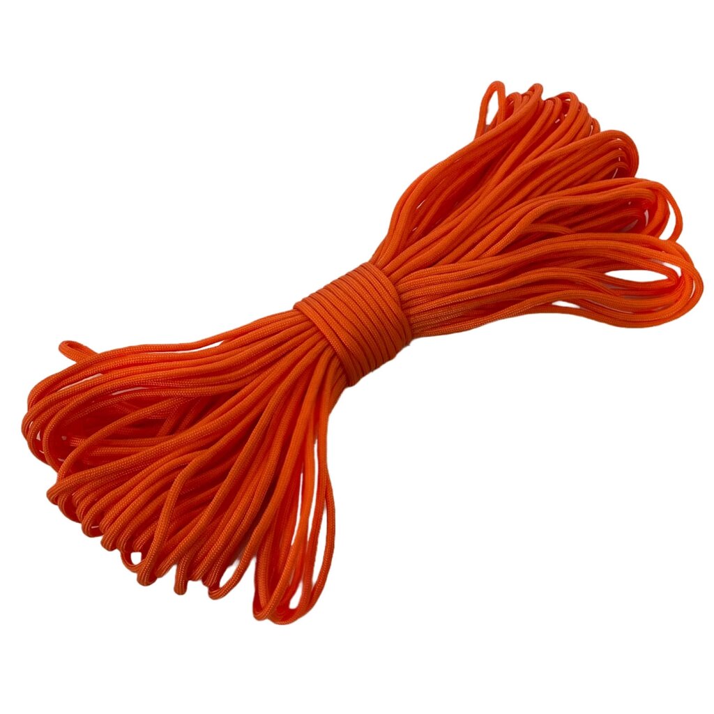 Паракордовая веревка под нагрузку 250 кг/31 м (оранжевая) от компании Магазин сувениров и подарков "Особый Случай" в Челябинске - фото 1