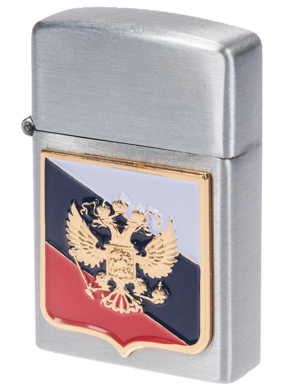 Патриотическая газовая зажигалка "Россия" Газовая Zippo от компании Магазин сувениров и подарков "Особый Случай" в Челябинске - фото 1