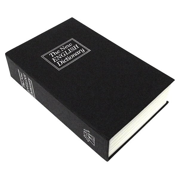 Книга сейф Английский словарь 24 см. черная - характеристики