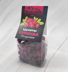 Цукаты "Вкусы Урала" Клюква, 100 г