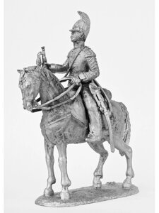 Оловянный солдатик Трубач драгунского полка, 1812-14 г. г.
