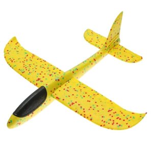 Метательный самолет-планер из пенопласта «Запуск», цвета микс