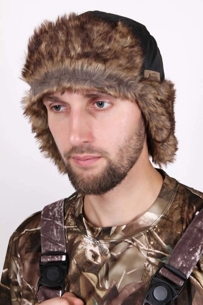 Шапка-ушанка «Alaska Trapper» комбинированная с ветрозащитной маской Remington - Челябинск