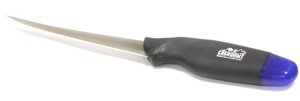 Нож разделочный "Следопыт" прорезиненная ручка, дл. клинка 150 мм, в чехле