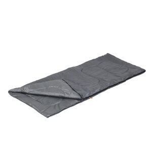 Спальный мешок-одеяло "Следопыт - Pioneer", 180х73 см., до +10С, 1,5 х слойный, цв. темно-серый PF-SB-38