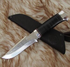 Нож туристический НС-24А (X50CrMoV15) гравировка, алюминиевые вставки (Златоуст) в Челябинской области от компании Магазин сувениров и подарков "Особый Случай"