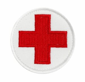 Медицинский шеврон "Красный крест" 5x5 см