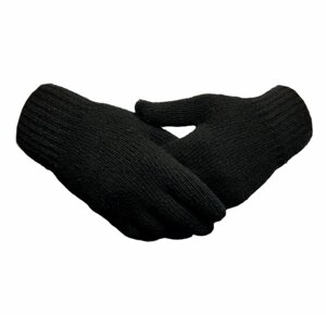 Армейские утепленные перчатки двойной вязки