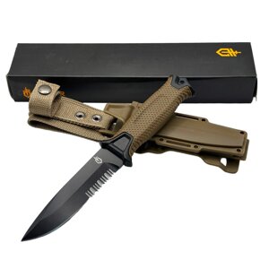 Нож Gerber Strongarm с серрейторной заточкой (Песок) в Челябинской области от компании Магазин сувениров и подарков "Особый Случай" в Челябинске