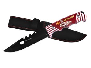 Нож с символикой Росгвардии в Челябинской области от компании Магазин сувениров и подарков "Особый Случай" в Челябинске