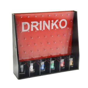 Пьяная игра "Drinko", 6 стопок, 26х28 см в Челябинской области от компании Магазин сувениров и подарков "Особый Случай" в Челябинске