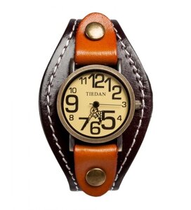 Браслет-часы "Классика" коричневый