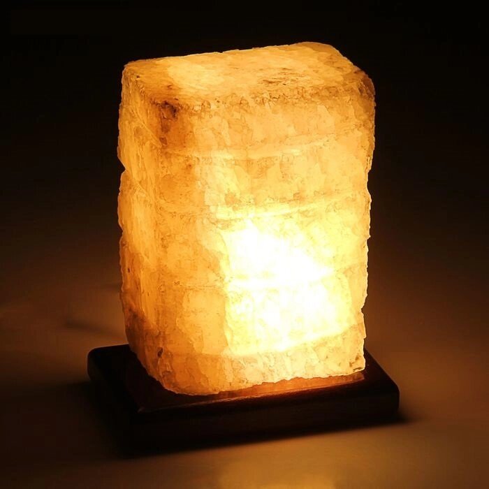 Светильник соляной &quot;Пагода&quot; цельный кристалл, 1-2 кг - распродажа